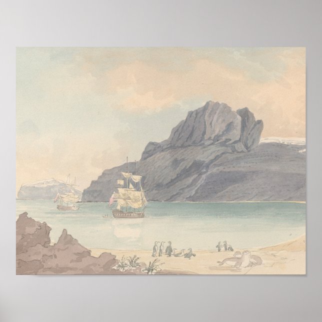 Charles Hamilton Smith - Christmas Harbour Poster (Front)