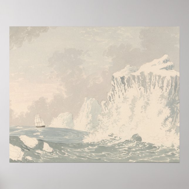 Charles Hamilton Smith - Situation of H.M.S. Hecla Poster (Front)