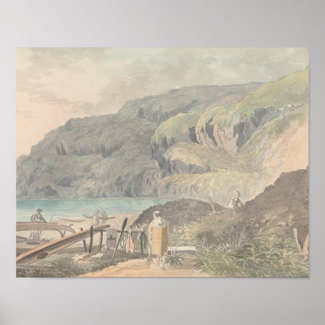 Charles Hamilton Smith - View of a Lake Poster (Front)