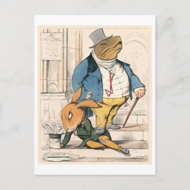 Charles Henry Bennett Holiday Postcard (Front)