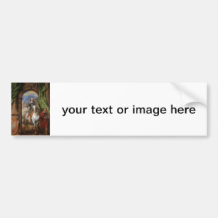 Charles I with M de St Antoine by Anthony van Dyck Bumper Sticker