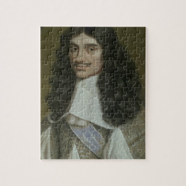 Charles II (1630-85) Jigsaw Puzzle (Vertical)