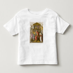 Charles II (823-77) the Bald, after a manuscript i Toddler T-shirt