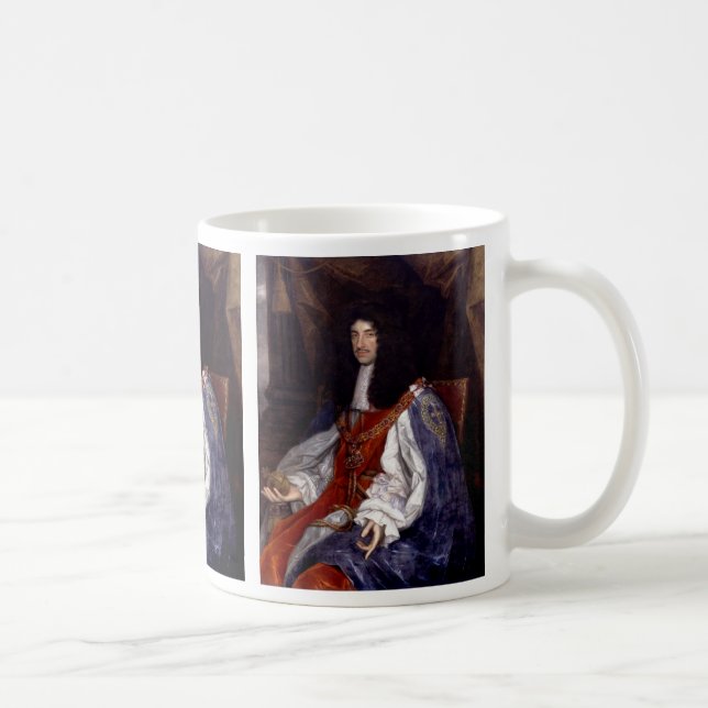 Charles II of Great Britain and Ireland Coffee Mug (Right)