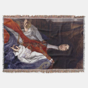 Charles II of Great Britain and Ireland Throw Blanket