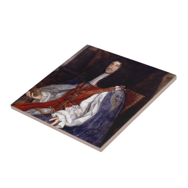 Charles II of Great Britain and Ireland Tile (Side)