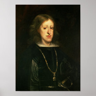 Charles II of Spain Poster