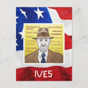 Charles Ives Postcard