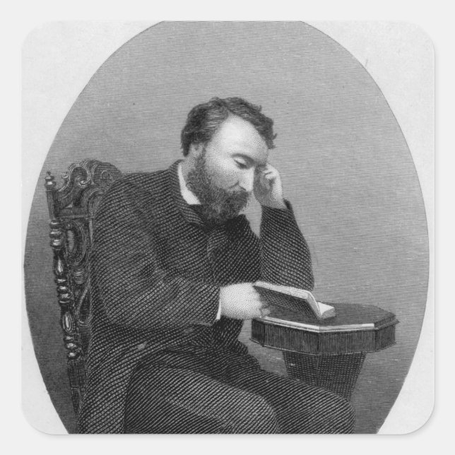 Charles J. Kickham Square Sticker (Front)