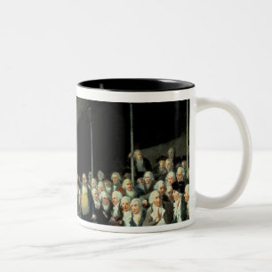 Charles James Fox  Addressing the House Two-Tone Coffee Mug
