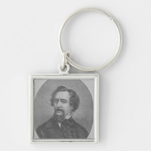 Charles John Huffam Dickens Keychain