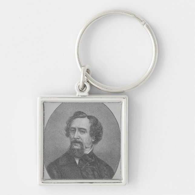 Charles John Huffam Dickens Keychain (Front)