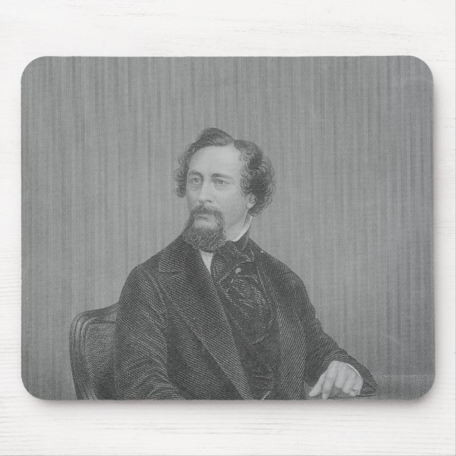 Charles John Huffam Dickens Mouse Pad (Front)