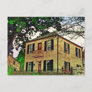 Charles Jung Home, Fredericksburg, TX Postcard