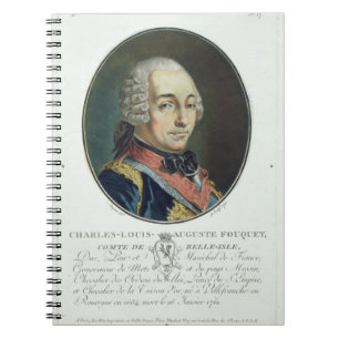 Charles-Louis-Auguste Fouquet (1684-1761) from 'Po Notebook
