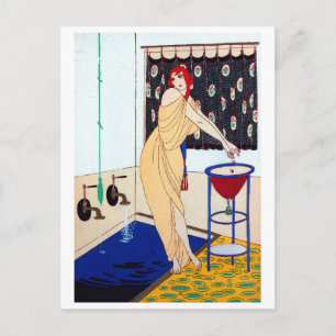 Charles Marin Fashion Holiday Postcard