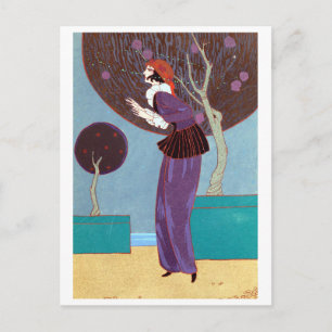 Charles Marin Fashion Holiday Postcard