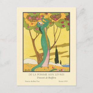 Charles Martin Vintage Art Deco Fashion Postcard