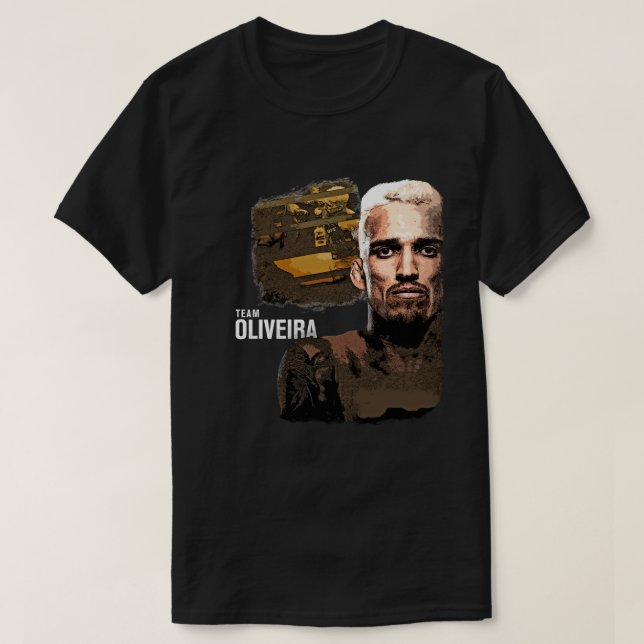 Charles Oliveira Super Classic Tshirt Essential T  (Design Front)