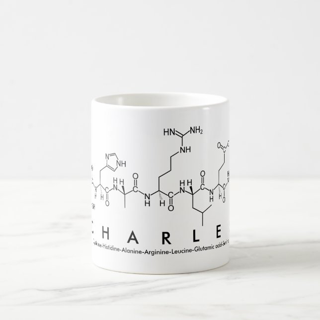 Charles peptide name mug (Center)