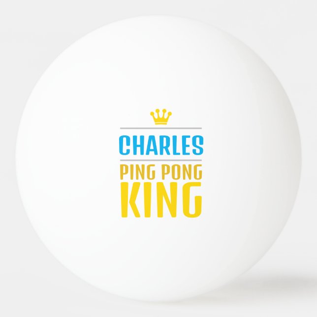 Charles Ping Pong Ball (Front)