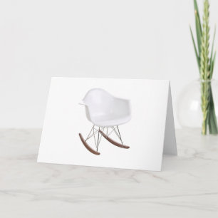 Charles & Ray Eames Shell Eiffel Rocking Chair Card