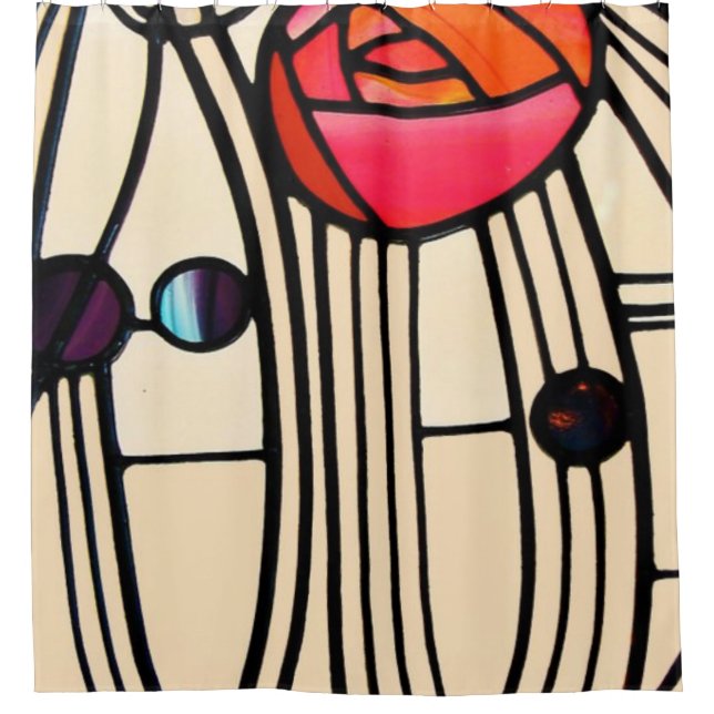 Charles Rennie Mackintosh Stained Glass (Front)