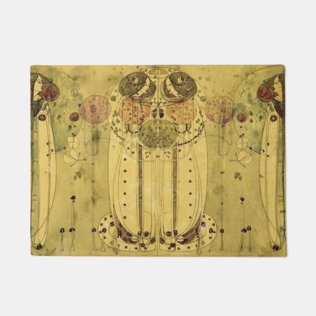 Charles Rennie Mackintosh - The Wassail Doormat (Front)