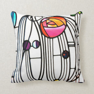 Charles Rennie Mackintosh Throw Pillow