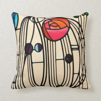Charles Rennie Mackintosh Throw Pillow