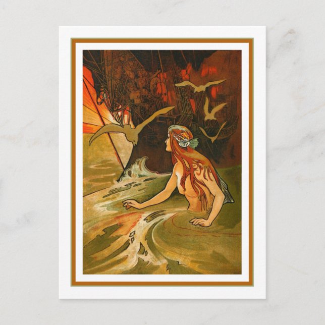 Charles Robinson - The Mermaid Postcard (Front)