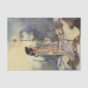 Charles Robinson's Art from Love Songs and Sonnets Tissue Paper