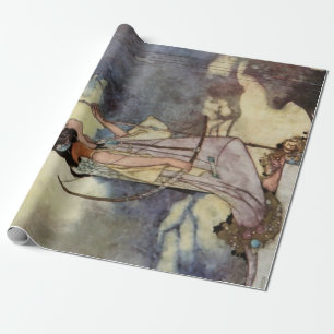 Charles Robinson's Art from Love Songs and Sonnets Wrapping Paper