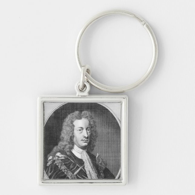 Charles Spencer, 3rd Earl of Sunderland Keychain (Front)