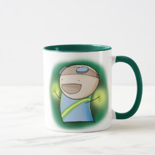 Charles the Raver mug - Green