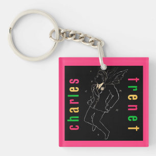 Charles Trenet Keychain