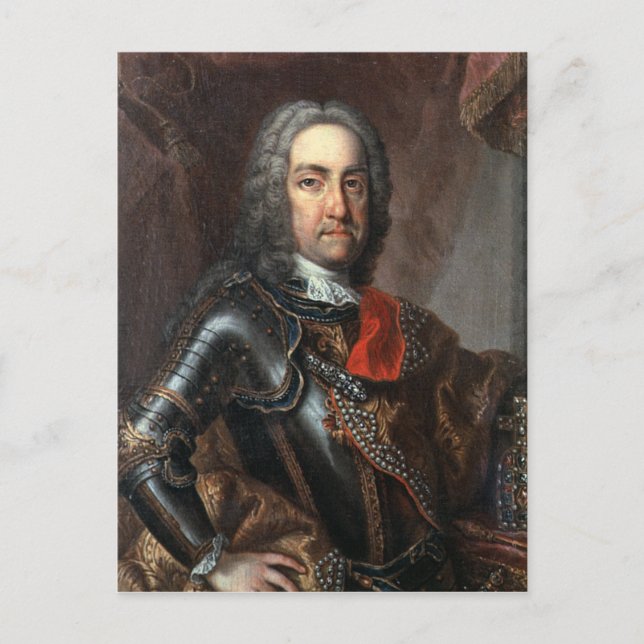 Charles VI  Holy Roman Emperor Postcard (Front)