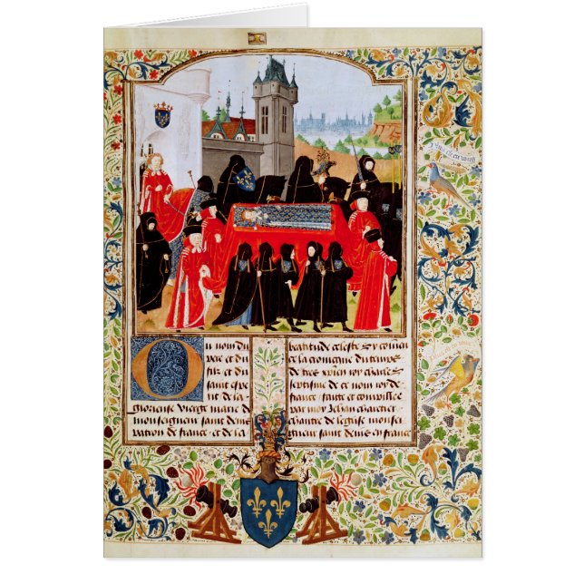 Charles VI of France's funeral (Front)