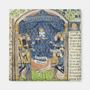 Charles VII Surrounded by his Court Magnet