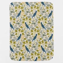 Charles Voysey Amongst the Leaves with Bluebirds