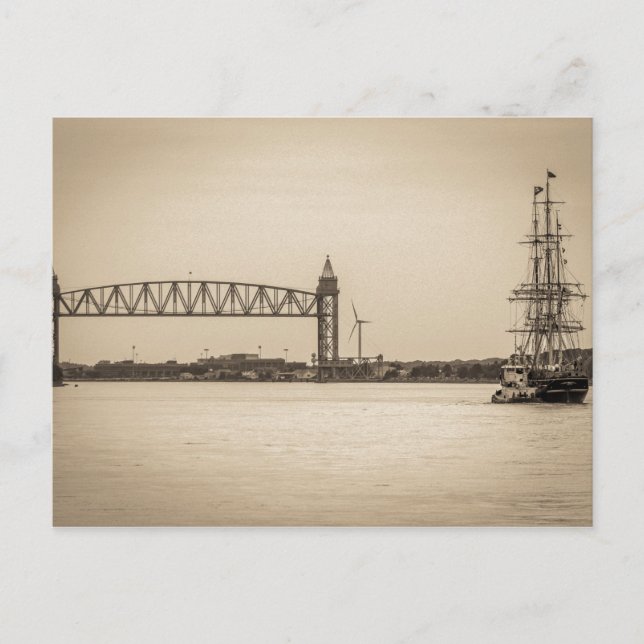 Charles W. Morgan 38e Voyage Carte postale (Devant)