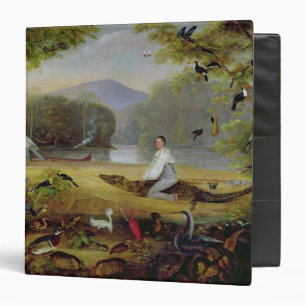 Charles Waterton capturing a cayman, 1825-26 Binder
