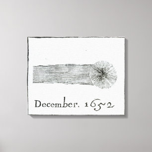 Charles's Comet, December 1652 Canvas Print