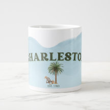 Charleston, Caroline du Sud Mug Vintage de café