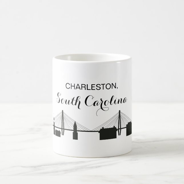 Charleston Caroline du Sud Skyline Coffee Mug (Centre)