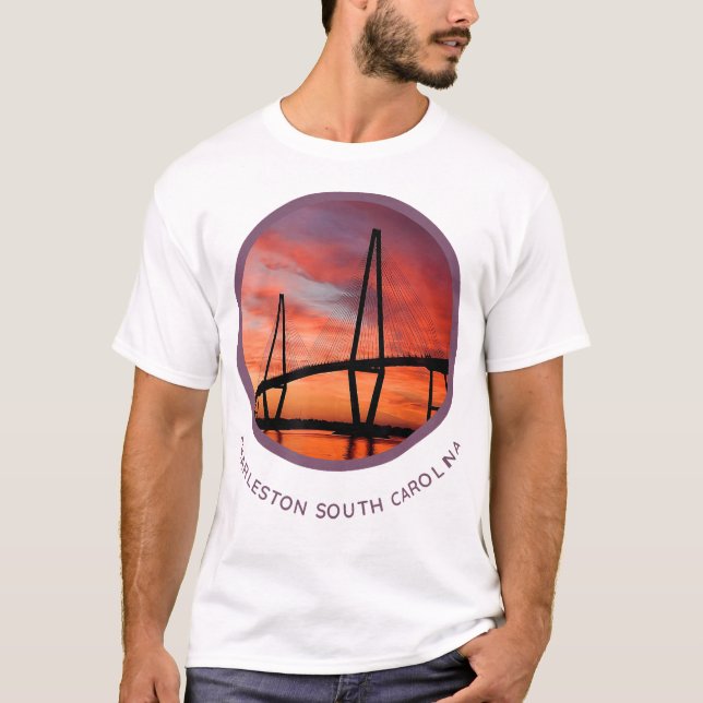 Charleston Caroline du Sud Tshirt Ravenel Bridge P (Devant)
