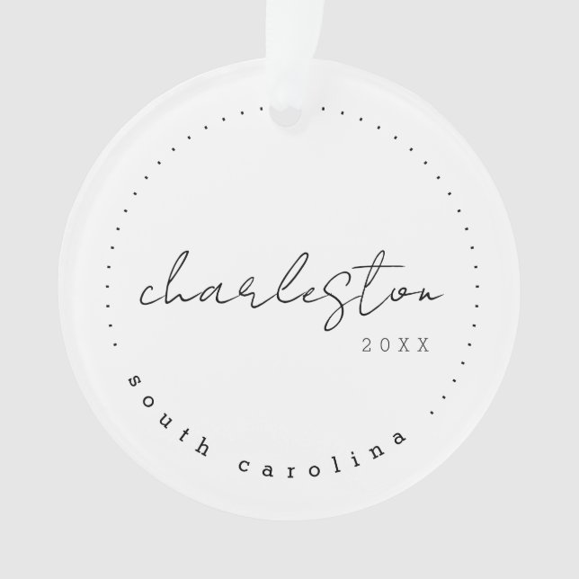 Charleston Caroline du Sud Voyage USA Simple (devant)