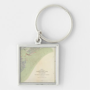 Charleston defences, Belmont battlefield Keychain