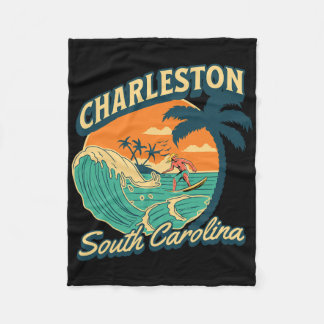 Charleston  fleece blanket