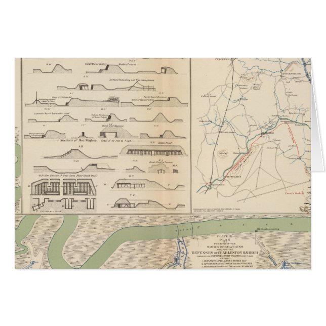 Charleston Harbour, Army of the Potomac operations (Front Horizontal)